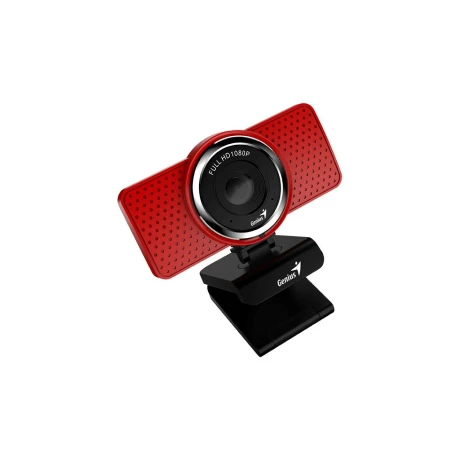 CAMERA WEB GENIUS  senzor 1080p Full-HD cu rezolutie video 1920x1080, ECam 8000, microfon stereo, red &quot;32200001407&quot;  (include TV 0.15 lei)