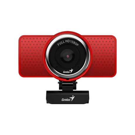 CAMERA WEB GENIUS  senzor 1080p Full-HD cu rezolutie video 1920x1080, ECam 8000, microfon stereo, red &quot;32200001407&quot;  (include TV 0.15 lei)