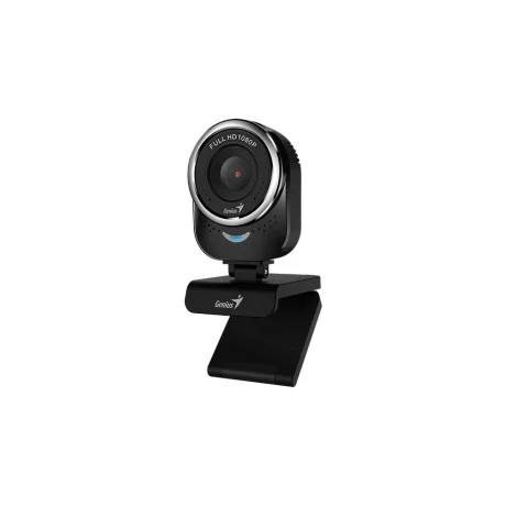 CAMERA WEB GENIUS  senzor 1080p Full-HD cu rezolutie video 1920x1080, QCam 6000, microfon, black &quot;32200002407&quot;  (include TV 0.15 lei)