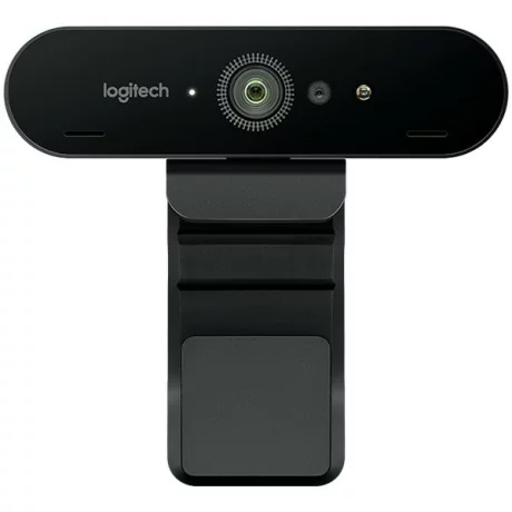 CAMERA  web LOGITECH BRIO 4k, 4K UHD rez 3840 x 2160, USB 3.0, microfon, negru, &quot;960-001106&quot; (include TV 0.15 lei)