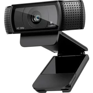 CAMERA  web LOGITECH C920, Full HD rez 1920 x 1080, USB 2.0, microfon, negru, &quot;960-001055&quot; (include TV 0.15 lei)