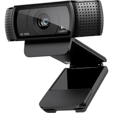 CAMERA  web LOGITECH C920, Full HD rez 1920 x 1080, USB 2.0, microfon, negru, &quot;960-001055&quot; (include TV 0.15 lei)