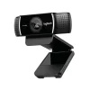 CAMERA  web LOGITECH Webcam C922, Full HD rez 1920 x 1080, USB 2.0, microfon, negru, &quot;960-001088&quot; (include TV 0.15 lei)