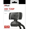 CAMERA WEB TRUST, HD 720 cu rez 1280 x 720, USB 2.0, microfon, negru, &quot;TR-18679&quot;