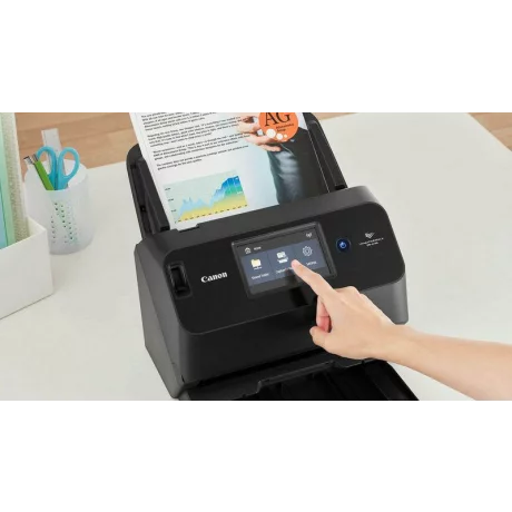 SCANNER   CANON DR-S150, dimensiune A4, tip sheetfed, viteza scanare 45 ppm mono si color, rezolutie optica 600x600dpi, senzor CIS, alimentator 60 coli, USB 3.0, &quot;4044C003AA&quot;