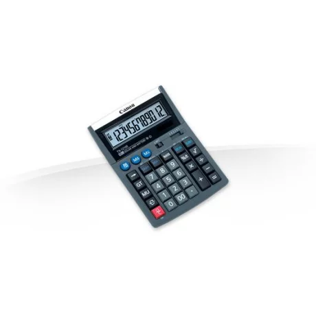 Calculator de birou CANON, TX-1210E, ecran 12 digiti, alimentare baterie, negru, include TV 0.1 lei ,&quot;4100A014AB&quot;
