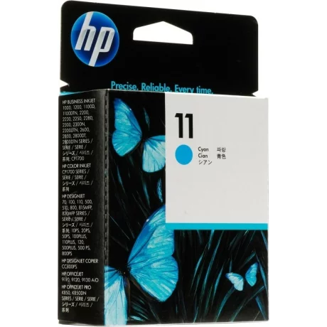 Cap Printare Original HP Cyan, nr.11, pentru DesignJet 500|600|CP1700|2xxx, , incl.TV 0.11 RON, &quot;C4811A&quot;