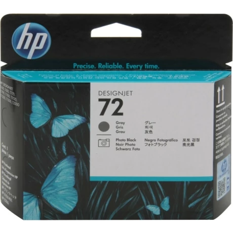 Cap Printare Original HP Ph Black/Gray, nr.72, pentru DesignJet T1100|1120|1200|1300|2300|T610|620|770|790, , incl.TV 0.11 RON, &quot;C9380A&quot;