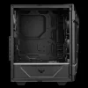 CARCASA ASUS, Middle Tower, ATX, &quot;GT301 TUF&quot;, fara sursa, sticla securizata, 4 x fan, USB 3.0 x 2, Jack 3.5mm x 2, suport casti, add RGB, &quot;GT301 TUF GAMING&quot;