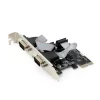 CARD adaptor GEMBIRD, PCI-Express la 2 x Port Serial, cu bracket low-profile &quot;SPC-22&quot;