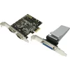 CARD adaptor LOGILINK, PCI-Express la 2 x SERIAL DB9M.+ 1 x PARALEL, &quot;PC0033&quot;