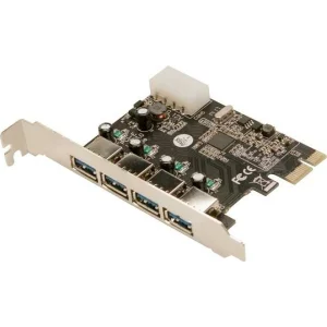 CARD adaptor LOGILINK, PCI-Express la 4 x USB3.0, &quot;PC0057A&quot;