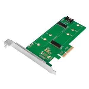 CARD adaptor LOGILINK, PCI-Express la M.2 SSD SATA/PCIe, &quot;PC0083&quot;