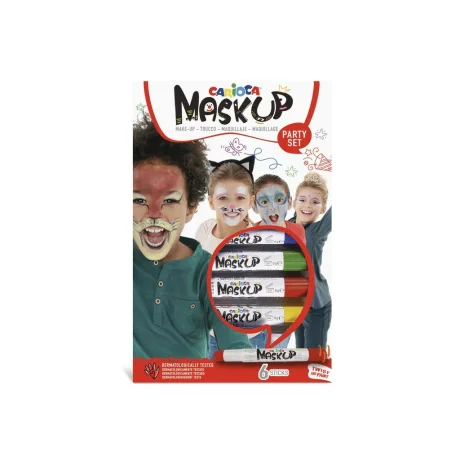 Carioca Mask-Up Party 6/set