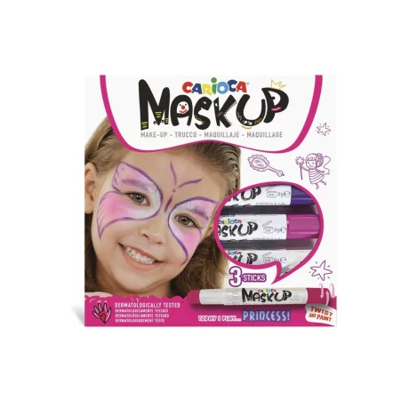 Carioca Mask-Up Princess 3/set