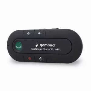 CARKIT GEMBIRD, Bluetooth 2.1+ EDR, modul handsfree, autonomie 12 ore, conectare 2 telefoane simultan, montare la parasolar, &quot;BTCC-03&quot;