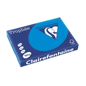 Carton color Clairefontaine Intens A3 Albastru