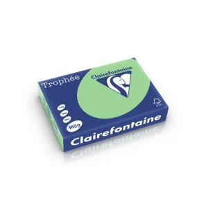 Carton color Clairefontaine Pastel Verde Inchis