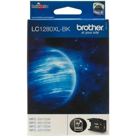 Cartus Cerneala Original Brother Black, LC1280XLBK