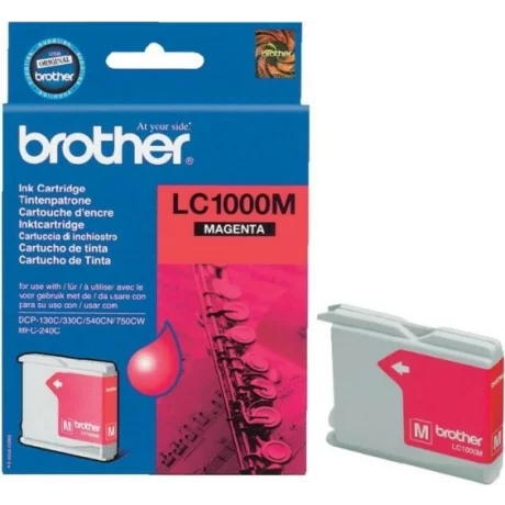 Cartus Cerneala Original Brother Magenta, LC1000M