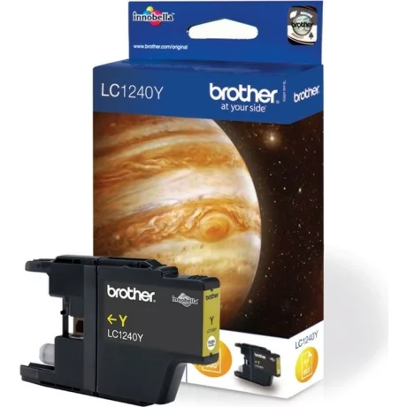 Cartus Cerneala Original Brother Yellow, LC1240Y