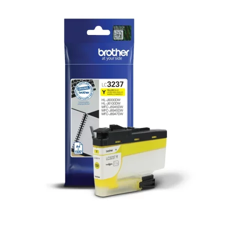 Cartus Cerneala Original Brother Yellow, LC3237Y