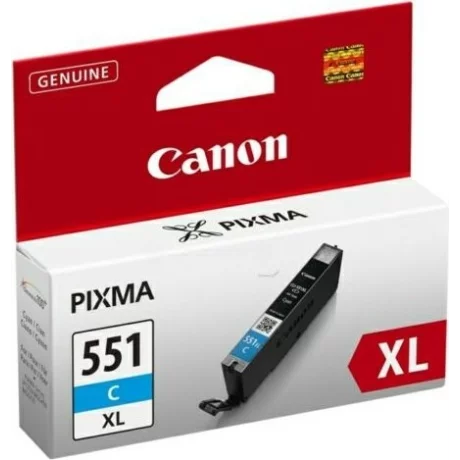 Cartus Cerneala Original Canon Cyan, CLI-551XLC,  BS6444B001AA