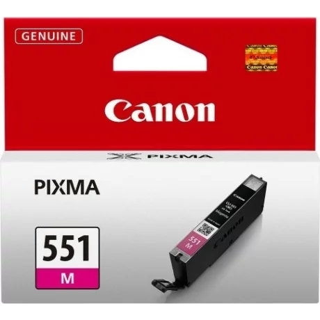 Cartus Cerneala Original Canon Magenta, CLI-551M, BS6510B001AA