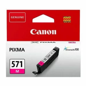 Cartus Cerneala Original Canon Magenta, CLI-571M,  BS0387C001AA