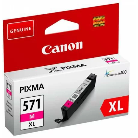 Cartus Cerneala Original Canon Magenta, CLI-571XLM,  BS0333C001AA