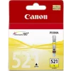Cartus Cerneala Original Canon Yellow, CLI-521Y, BS2936B001AA