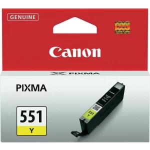 Cartus Cerneala Original Canon Yellow, CLI-551Y, BS6511B001AA