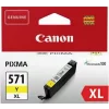 Cartus Cerneala Original Canon Yellow, CLI-571XLY, BS0334C001AA