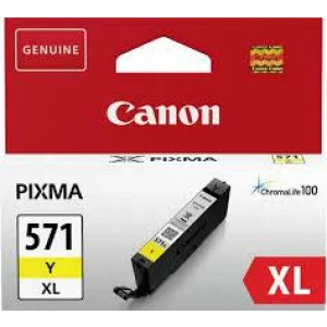 Cartus Cerneala Original Canon Yellow, CLI-571XLY, BS0334C001AA