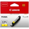 Cartus Cerneala Original Canon Yellow, CLI-571Y,  BS0388C001AA