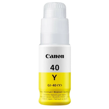 Cartus Cerneala Original Canon Yellow, GI-40Y