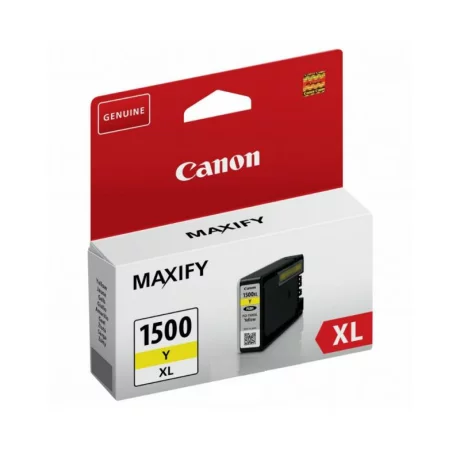 Cartus Cerneala Original Canon Yellow, PGI-1500XLY, BS9195B001AA