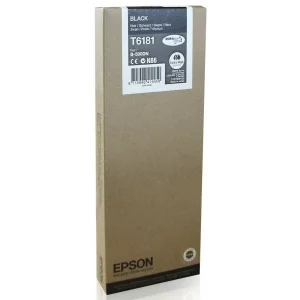 Cartus Cerneala Original Epson Black, T6181, pentru Business B500, , incl.TV 0.11 RON, &quot;C13T618100&quot;