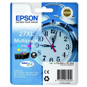 Cartus Cerneala Original Epson CMY, T27154012, pentru WorkForce WF-7110|7610, , incl.TV 0.11 RON, &quot;C13T27154012&quot;