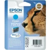 Cartus Cerneala Original Epson Cyan, T0712, pentru D78|DX4000|4050|5000|5050|6000|6050|7000F, , incl.TV 0.11 RON, &quot;C13T07124011&quot;