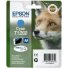 Cartus Cerneala Original Epson Cyan, T1282, pentru S22|SX125, , incl.TV 0.11 RON, &quot;C13T12824011&quot;