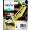 Cartus Cerneala Original Epson Cyan, T1632, pentru WF2540, , incl.TV 0.11 RON, &quot;C13T16324010&quot;