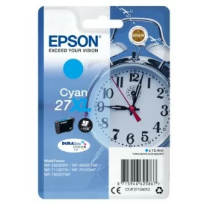 Cartus Cerneala Original Epson Cyan, T27124012, pentru WorkForce WF-7110|WF-7610, , incl.TV 0.11 RON, &quot;C13T27124012&quot;