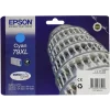 Cartus Cerneala Original Epson Cyan, T79024010, pentru Workforce Pro WP-5110|51490|5620|5690, , incl.TV 0.11 RON, &quot;C13T79024010&quot;