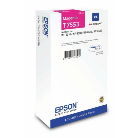 Cartus Cerneala Original Epson Magenta, C13T755340, pentru Workforce Pro WF-8010|8090|8510|8590, , incl.TV 0.11 RON, &quot;C13T755340&quot;