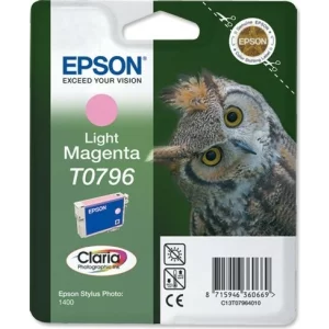 Cartus Cerneala Original Epson Magenta, T0796, pentru Stylus Photo 1400, , incl.TV 0.11 RON, &quot;C13T07964010&quot;