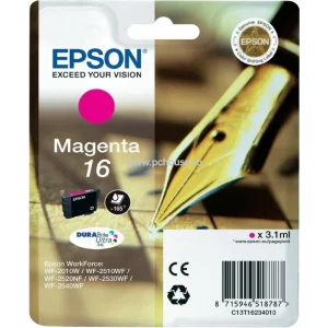 Cartus Cerneala Original Epson Magenta, T1623, pentru WF2540, , incl.TV 0.11 RON, &quot;C13T16234010&quot;