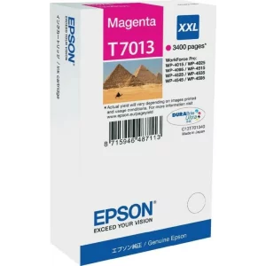 Cartus Cerneala Original Epson Magenta, T7013, pentru WP4000|4500, , incl.TV 0.11 RON, &quot;C13T70134010&quot;