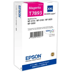 Cartus Cerneala Original Epson Magenta, T7893, pentru WF-5620, , incl.TV 0.11 RON, &quot;C13T789340&quot;