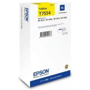 Cartus Cerneala Original Epson Yellow, C13T755440, pentru Workforce Pro WF-8010|8090|8510|8590, , incl.TV 0.11 RON, &quot;C13T755440&quot;